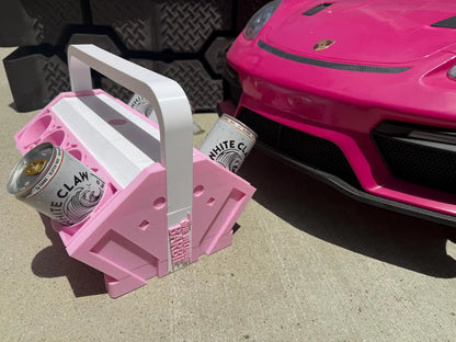 V8 Engine Can Holder: Car Enthusiast Garage Decor - PETG | FREE Headers | Matching Cup