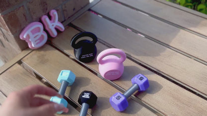 Personalized 3D Printed Fitness-Inspired Baby Rattles: Miniature Weightlifting Toy Set | Baby Safe Fillers