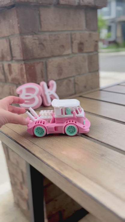 3D Printed Volkswagen Truck Hot Rod Toy: Custom VW Pickup Collectible Model Car