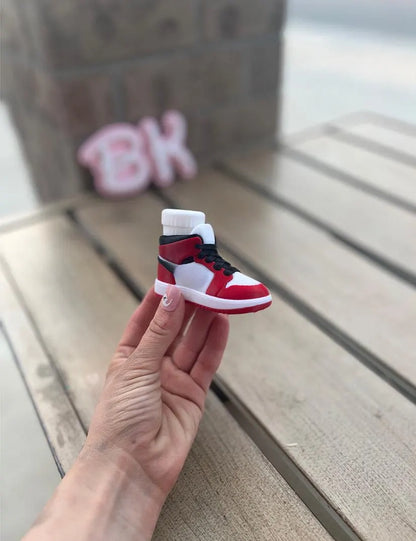 Personalized 3D Printed Mini Sneaker Fidget Toy with Clicker Sound - Customizable Stress Relief Gadget