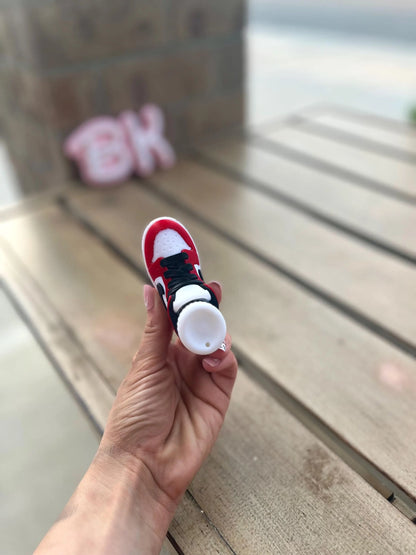 Personalized 3D Printed Mini Sneaker Fidget Toy with Clicker Sound - Customizable Stress Relief Gadget