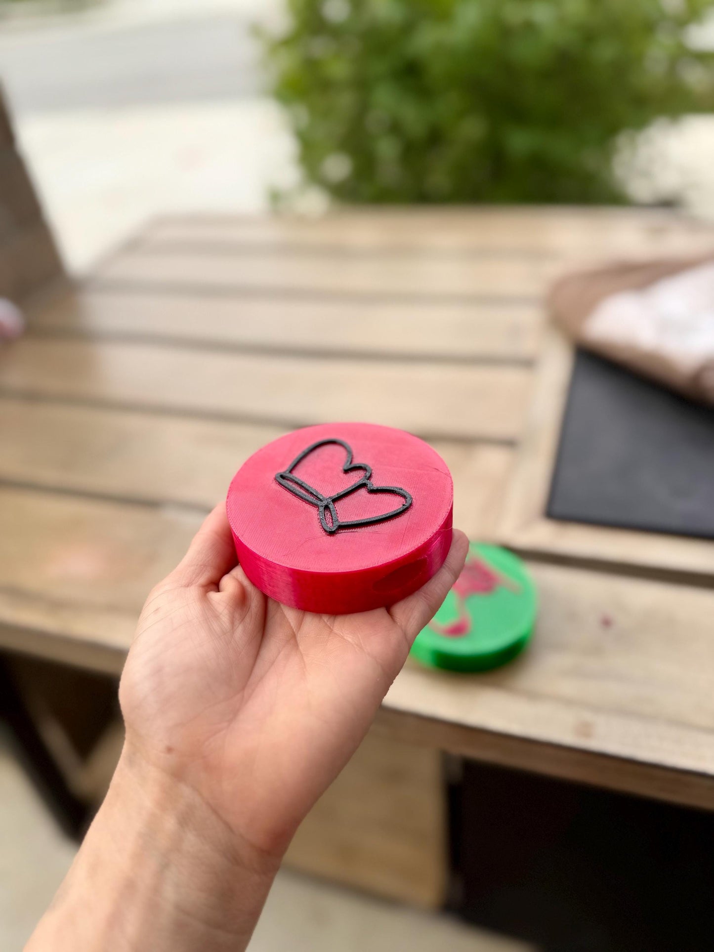 Personalized Jumbo 3D Printed Friendship Bracelet Beads - Custom Letters & Shapes for Creative Eco-Friendly Decor