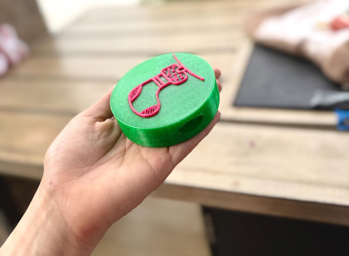 Personalized Jumbo 3D Printed Friendship Bracelet Beads - Custom Letters & Shapes for Creative Eco-Friendly Decor